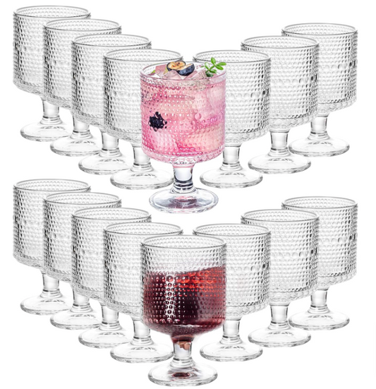 Wine Glasses Set of 16